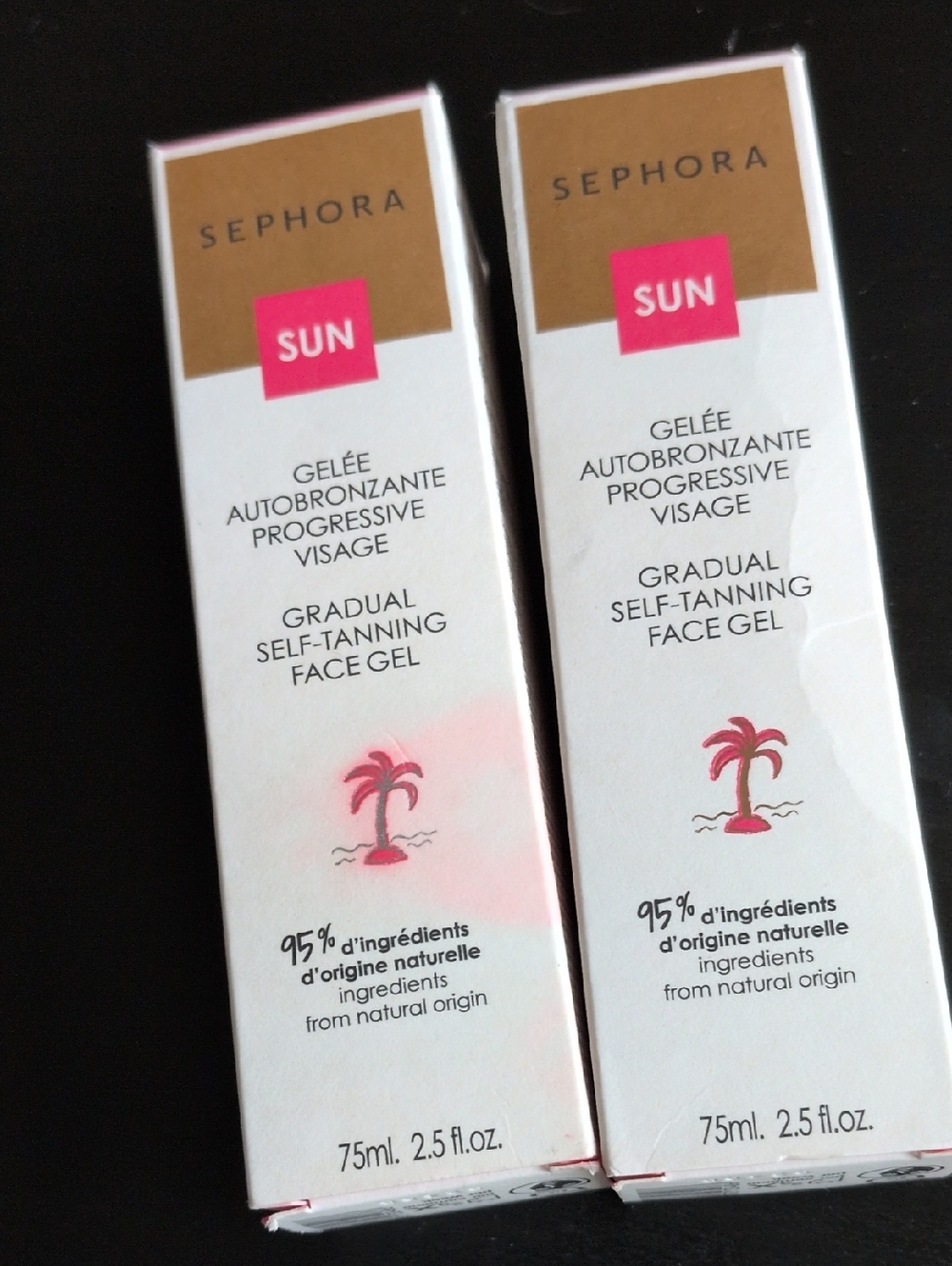 Sephora Gradual Self Tanning Face Gel x2